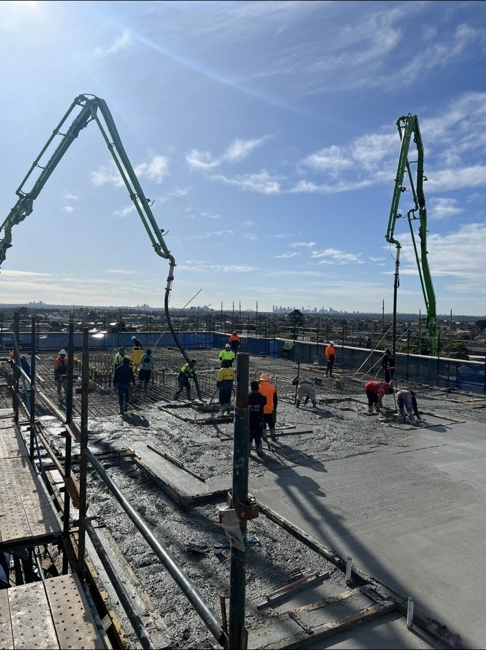 Concrete pump project
